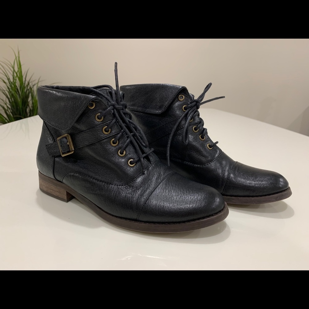 Steve Madden Stinnger Leather Women’s Boots Size 8